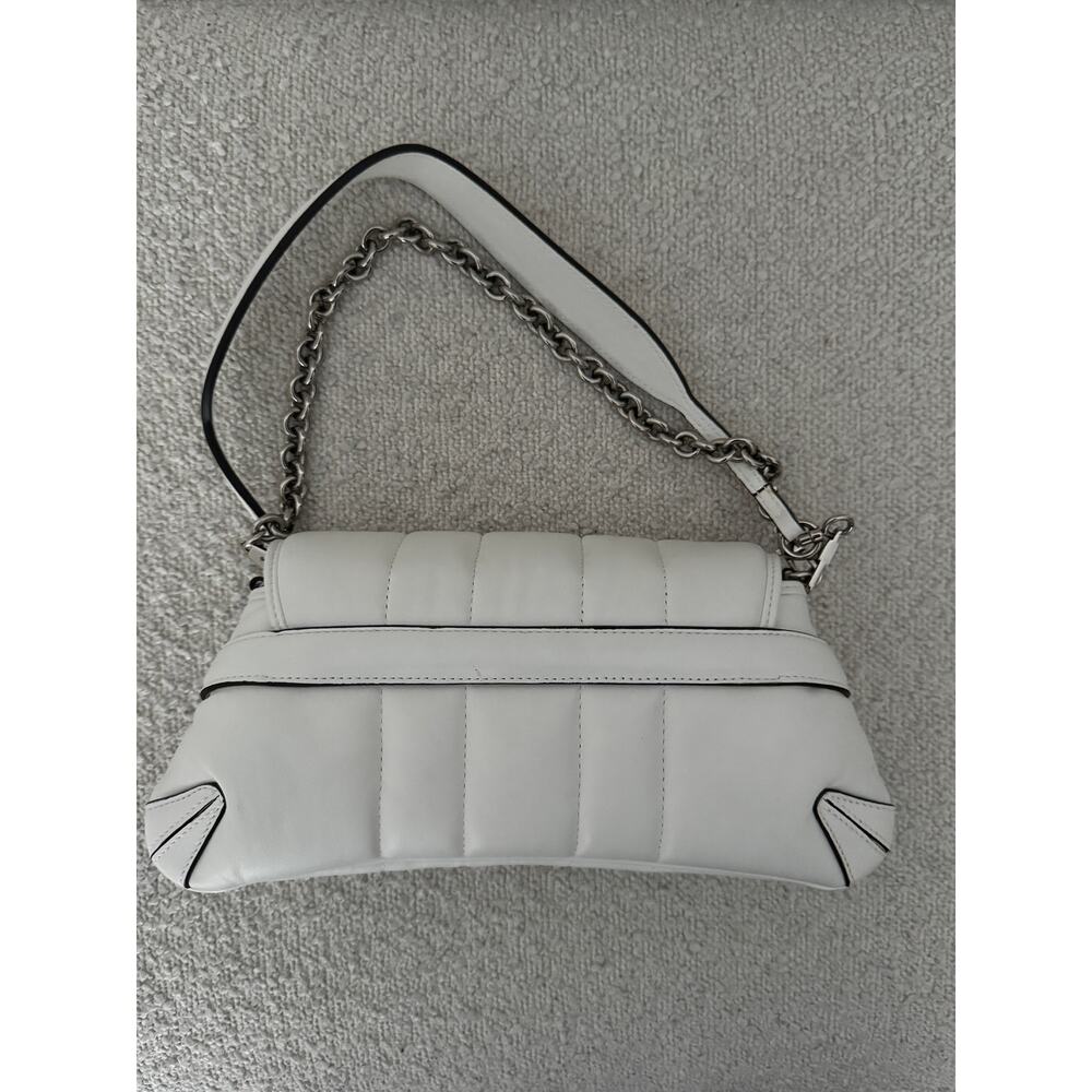 Gucci Small Leather white Horsebit Chain Satchel NWT - Picture 8 of 8